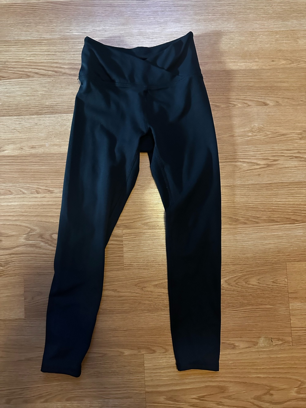 Black Elastic Leggings